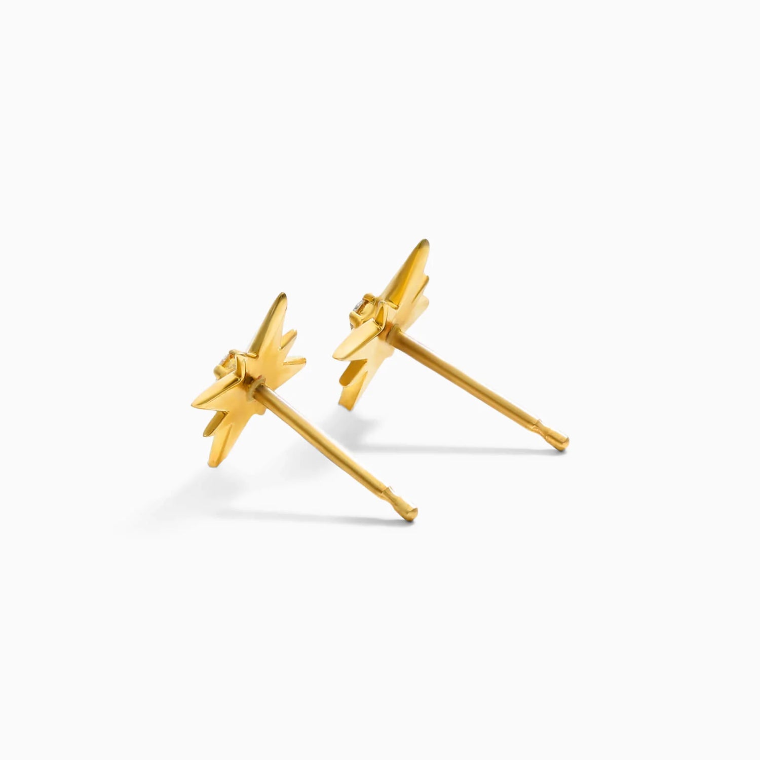 Brinco de  Ouro 18k feminino Estrela Norte Diamantes  Luxo