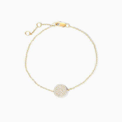 Pulseira  Feminina de Ouro 18k   Diamantes