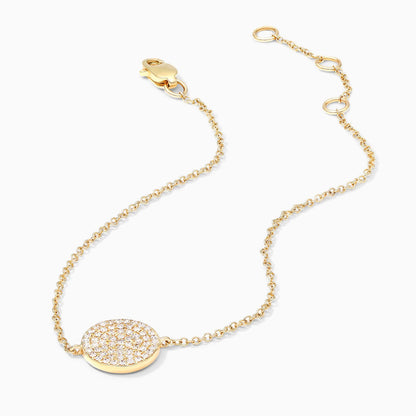 Pulseira  Feminina de Ouro 18k   Diamantes