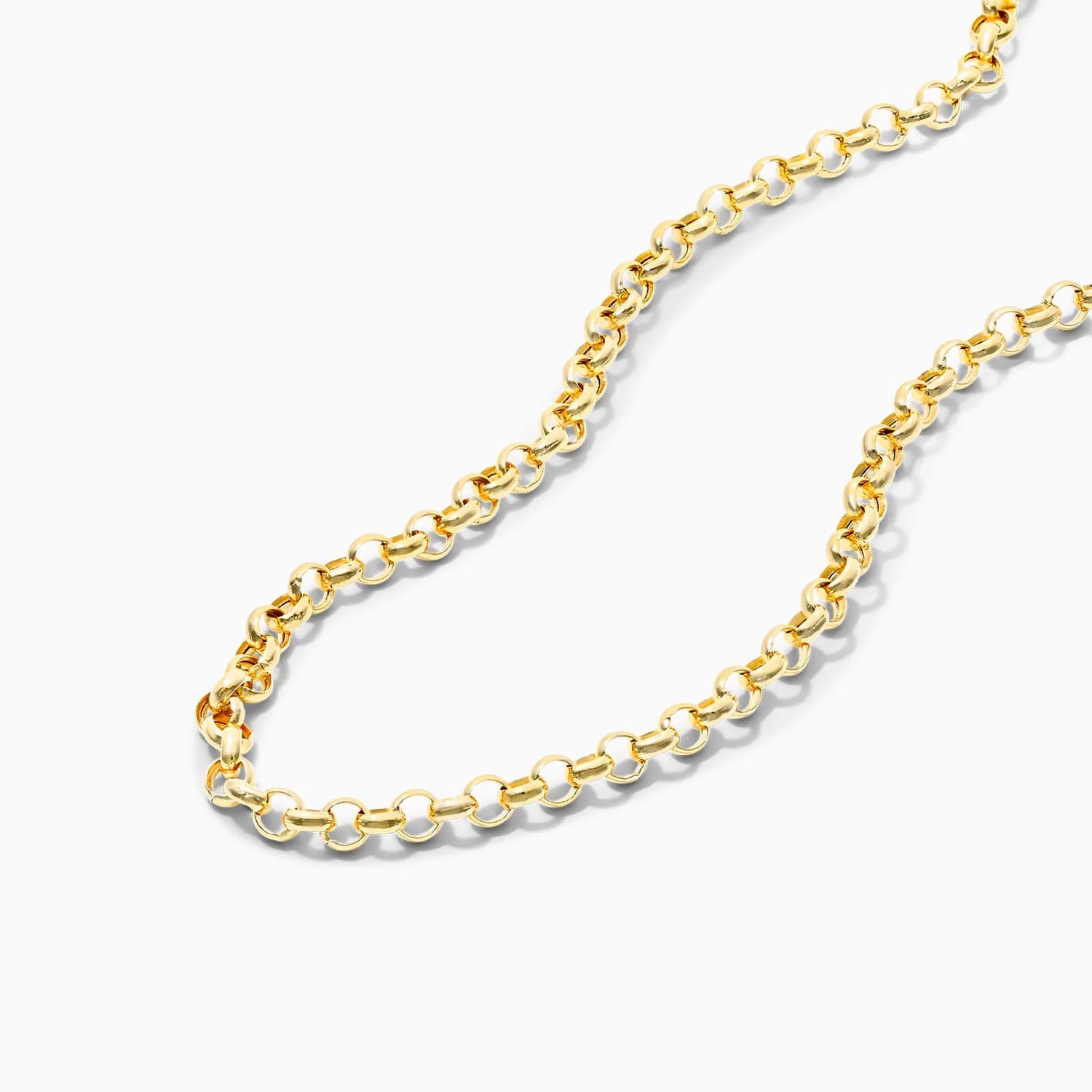 Corrente de Ouro Feminina 18k C/ Diamante em Cadeado Luxo