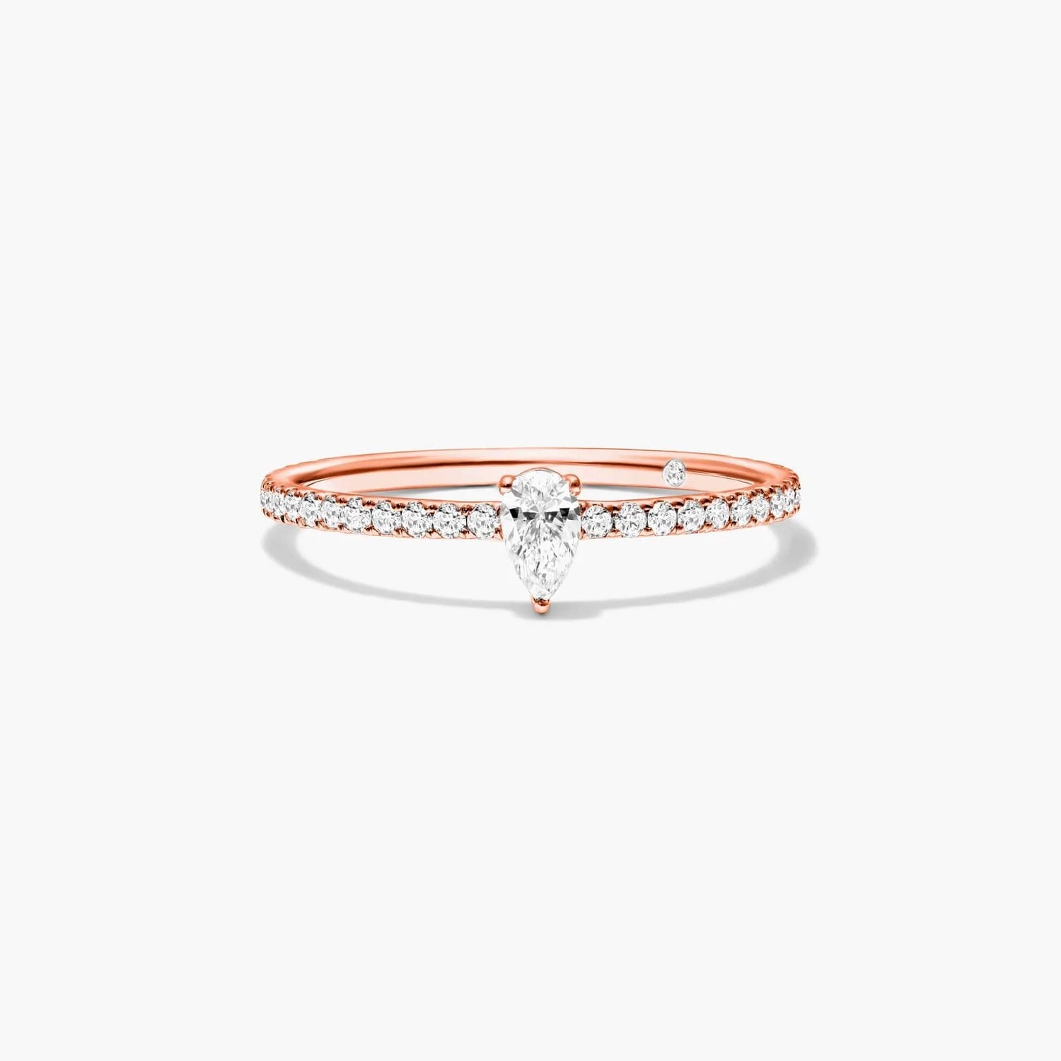 Anel De Ouro 18k Noivado C/ Diamantes Brilhantes