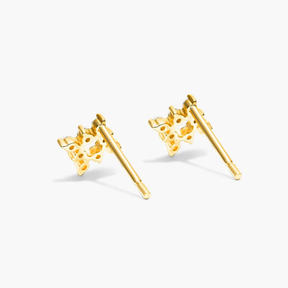 Brinco de  Ouro 18k feminino  Diamantes  Luxo