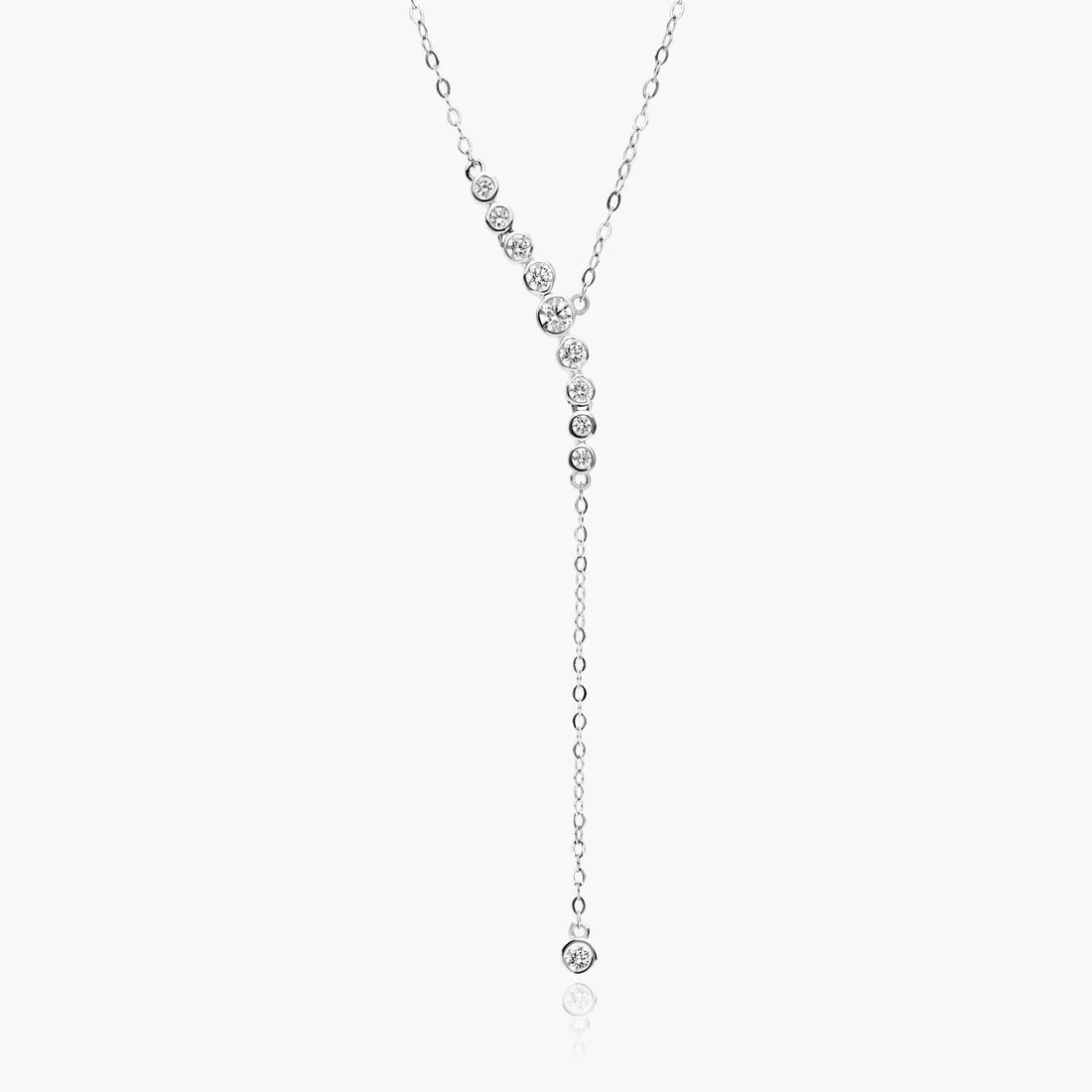 Corrente feminina em Ouro 18k diamantes ponto de luz luxo