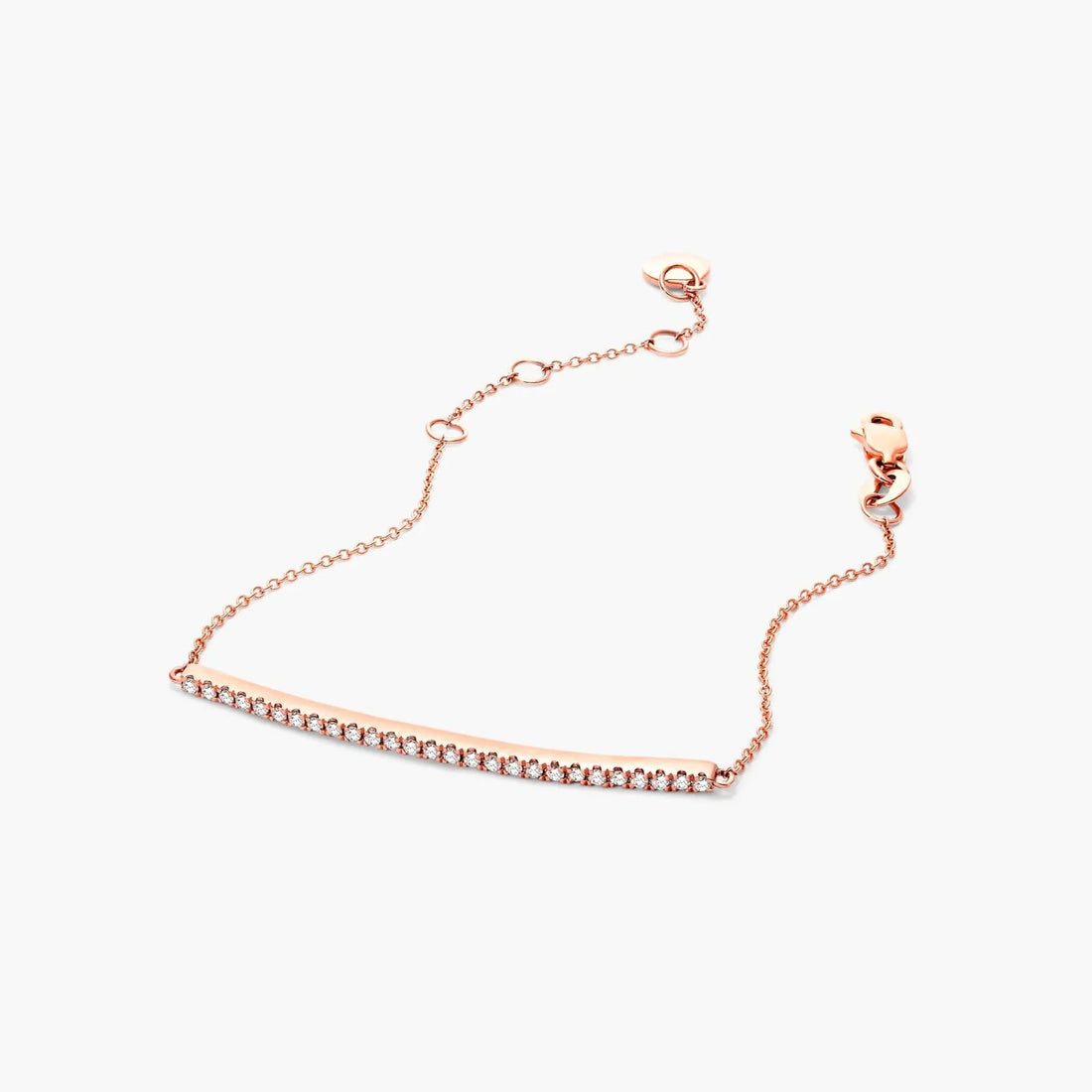 Pulseira  Feminina de Ouro 18k   Diamantes