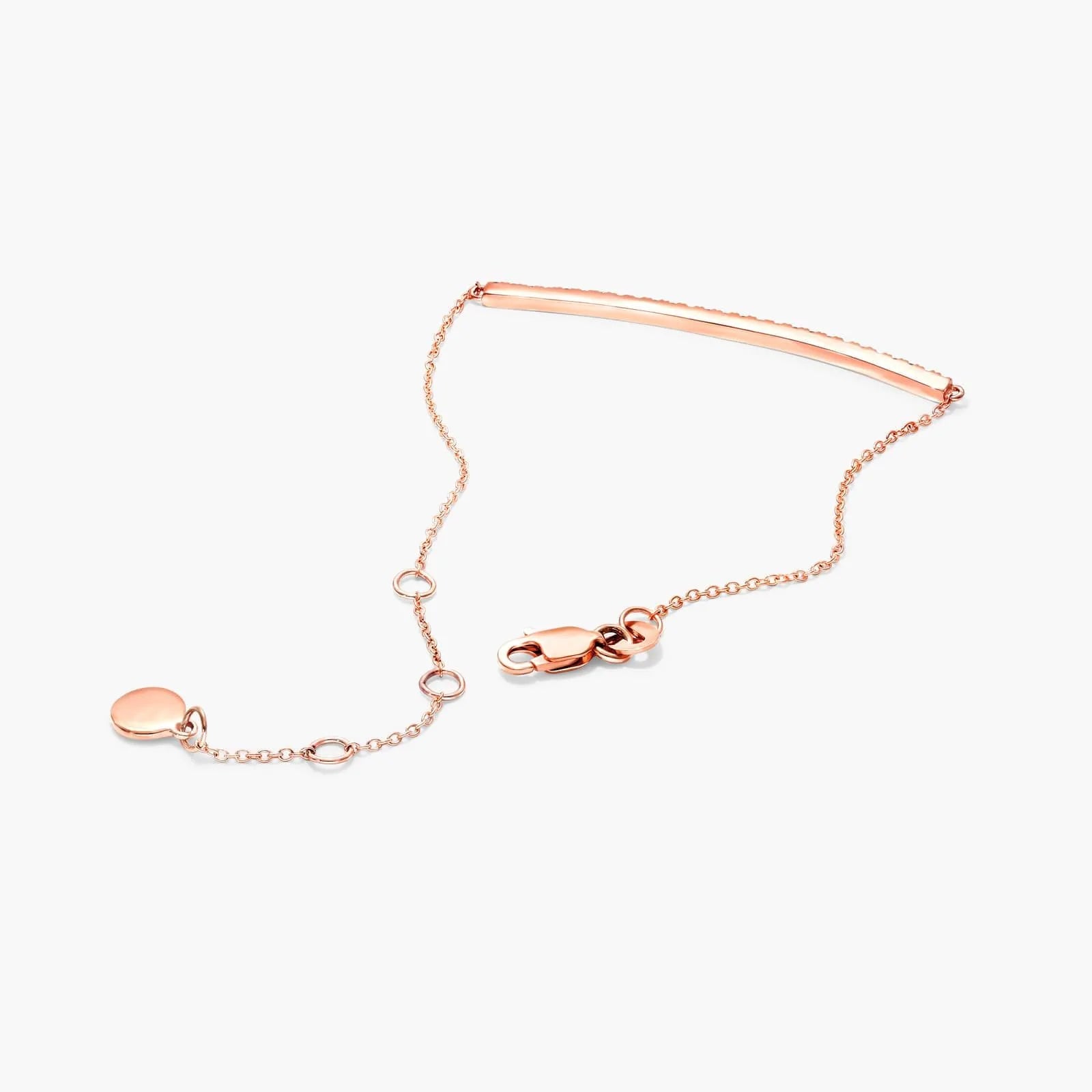 Pulseira  Feminina de Ouro 18k   Diamantes