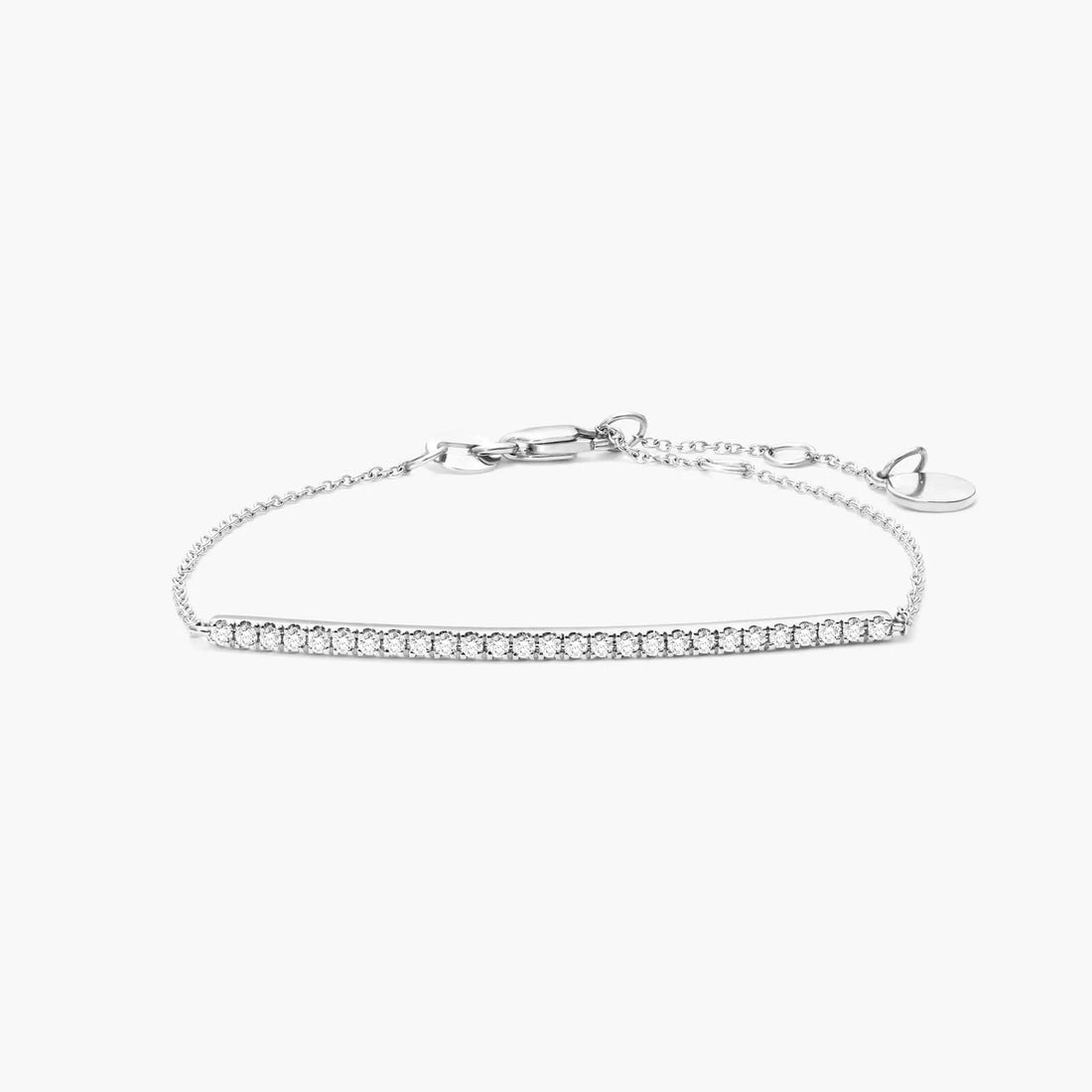 Pulseira  Feminina de Ouro 18k   Diamantes