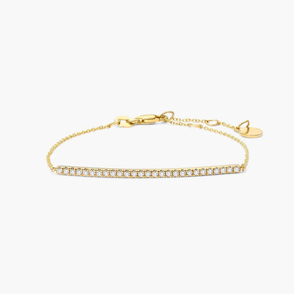 Pulseira  Feminina de Ouro 18k   Diamantes