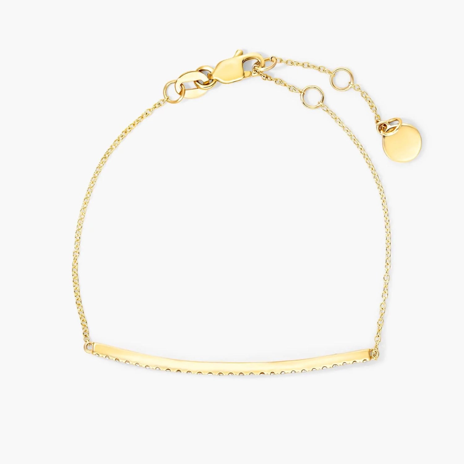 Pulseira  Feminina de Ouro 18k   Diamantes