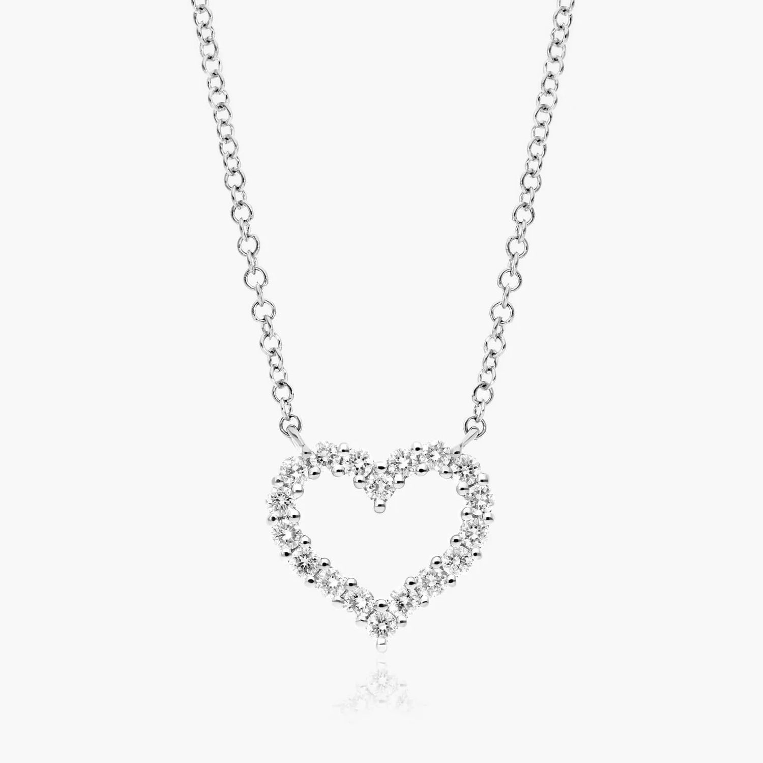 Corrente feminina em Ouro 18k diamantes ponto de luz luxo