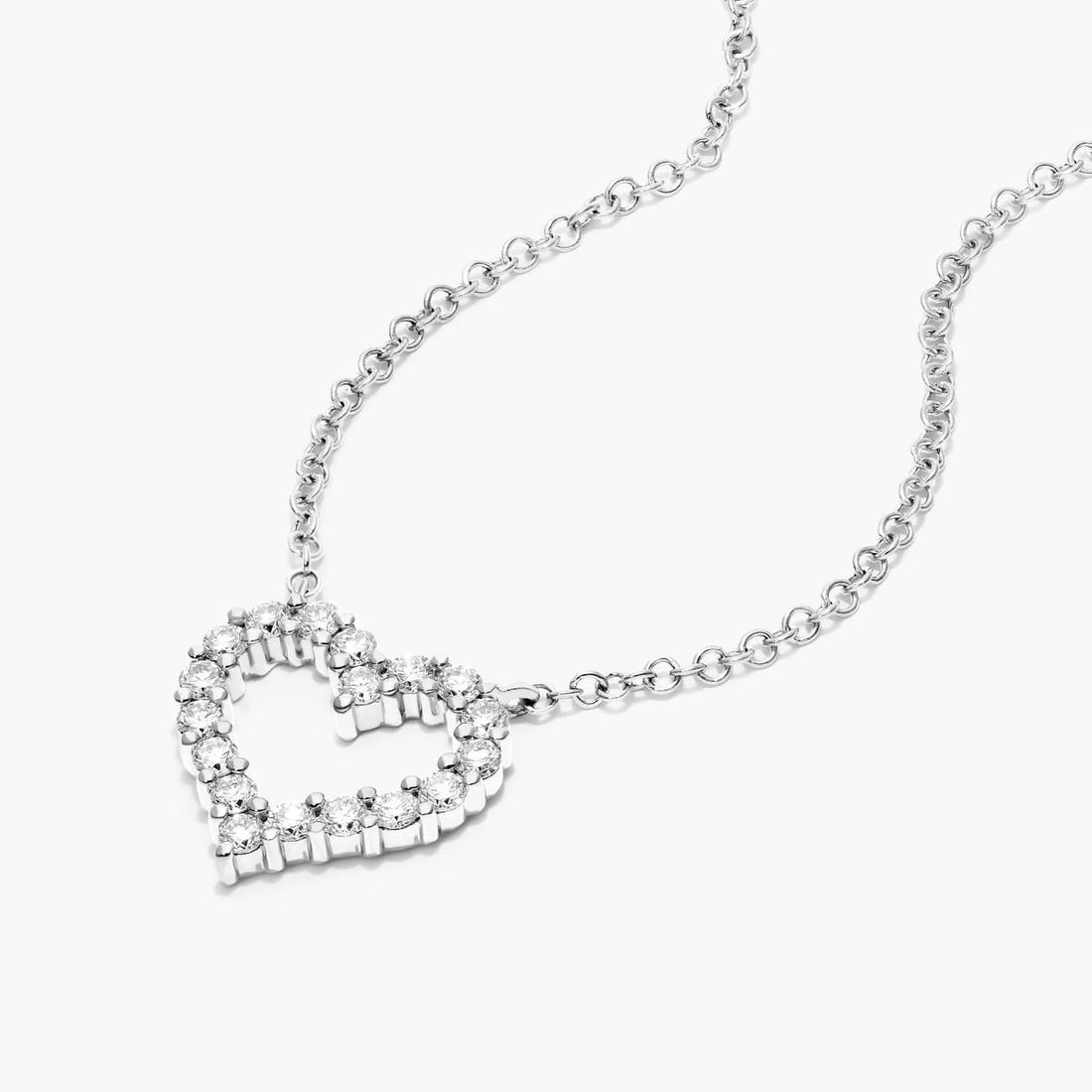 Corrente feminina em Ouro 18k diamantes ponto de luz luxo