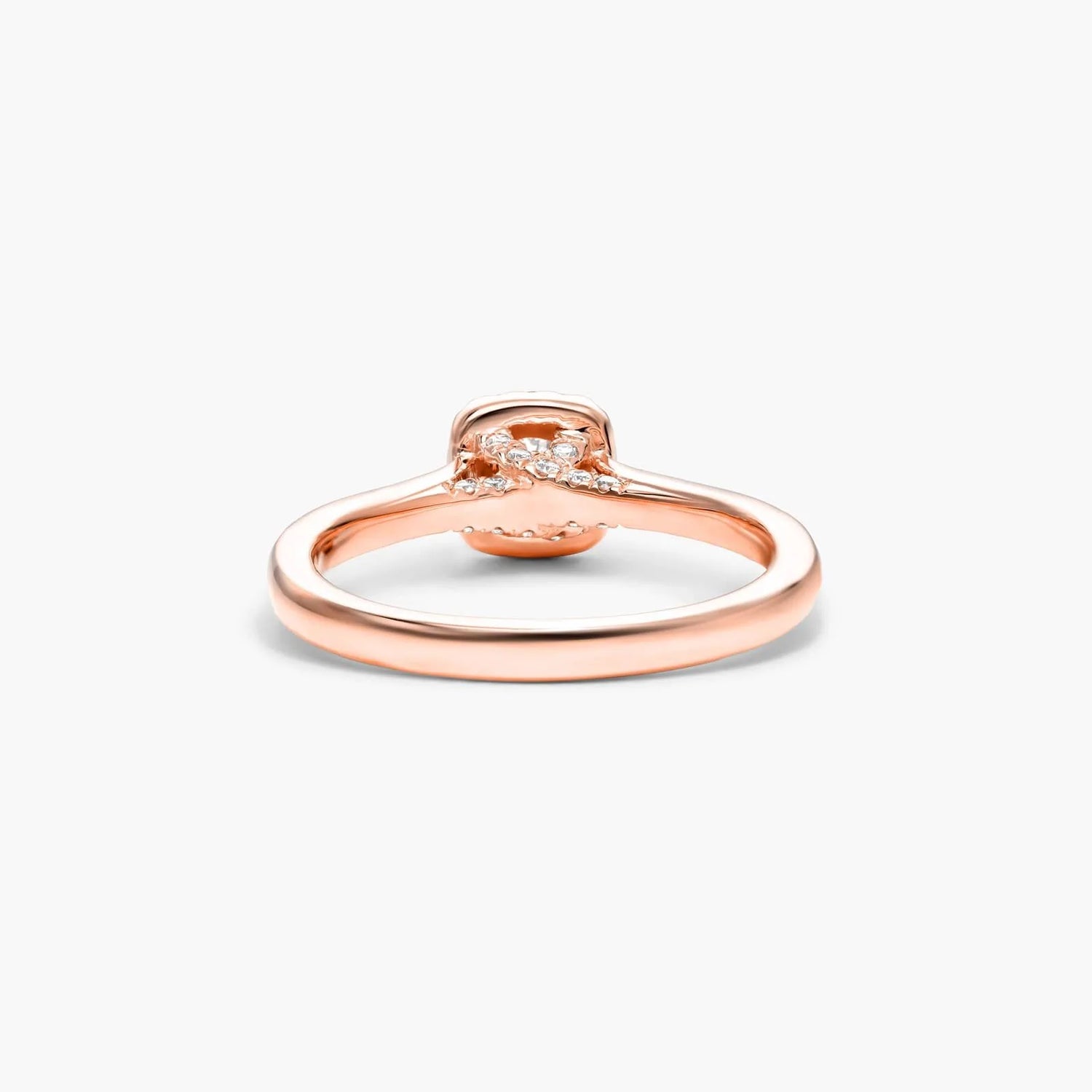 Anel  De Diamante Solitario noivado  em Ouro 18k luxo