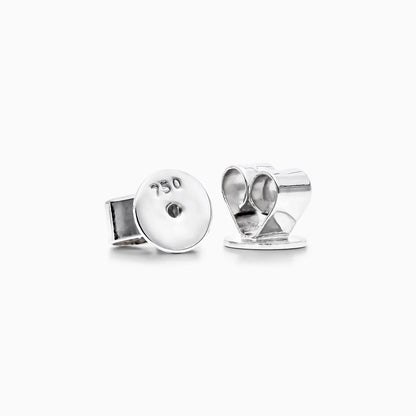 Brinco De Ouro 18k Feminino C/ Diamantes e Rubi Luxo Delicado Sweet