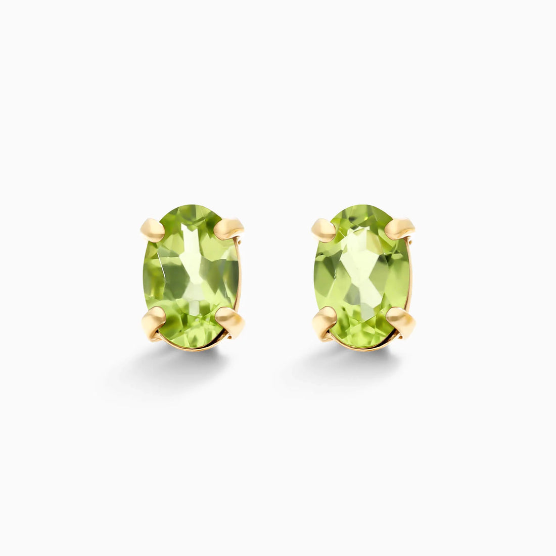Brinco De Ouro 18k Feminino c/ Peridoto de Luxo Soul