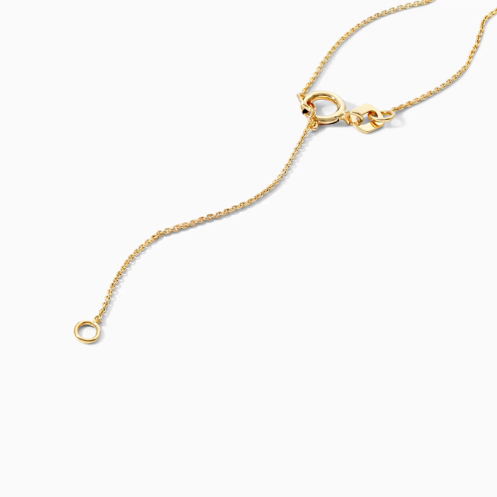 Corrente  em Ouro 18k ponto de luz rubi Luxo