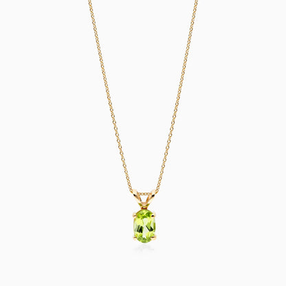 Corrente feminina em Ouro 18k ponto de luz Periodoto Luxo