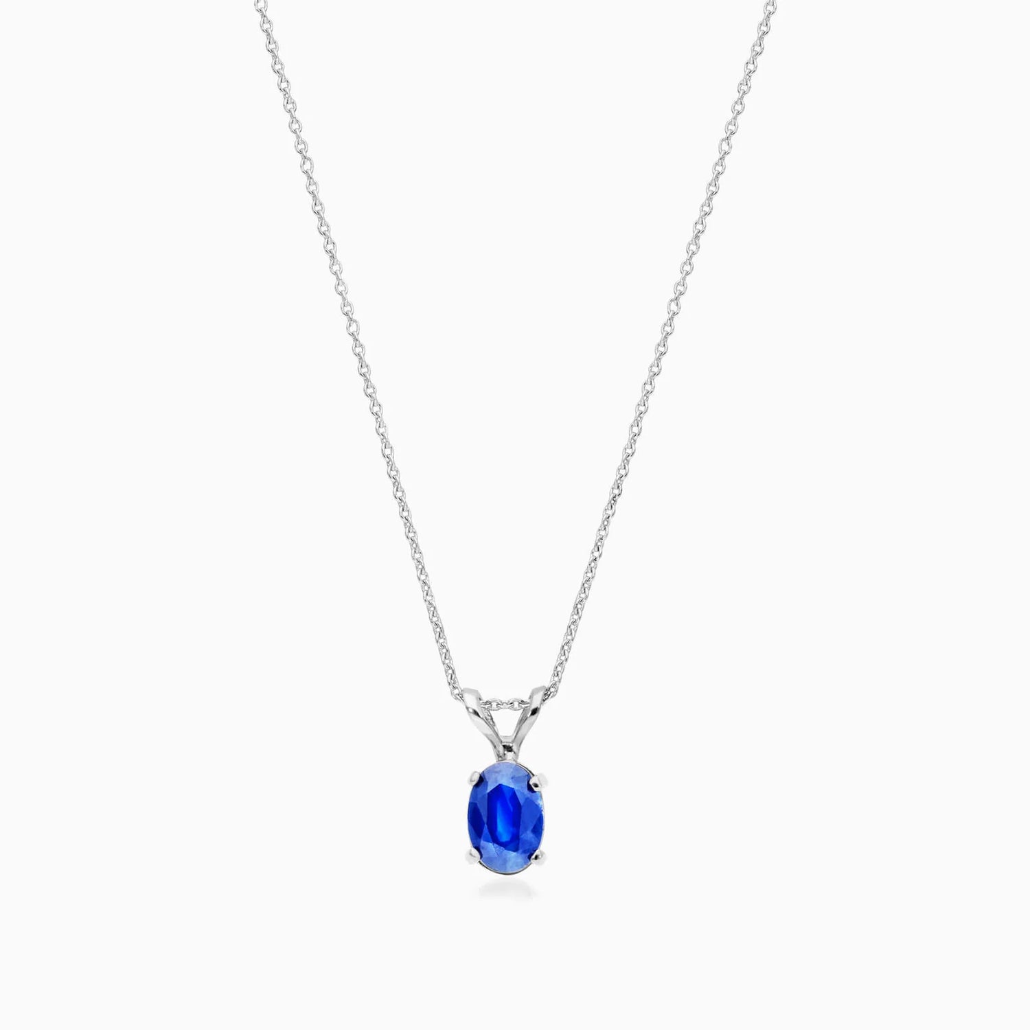 Corrente  em Ouro 18k ponto de luz safira Luxo