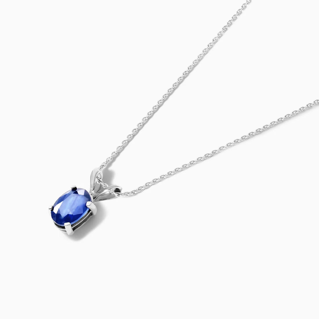 Corrente  em Ouro 18k ponto de luz safira Luxo