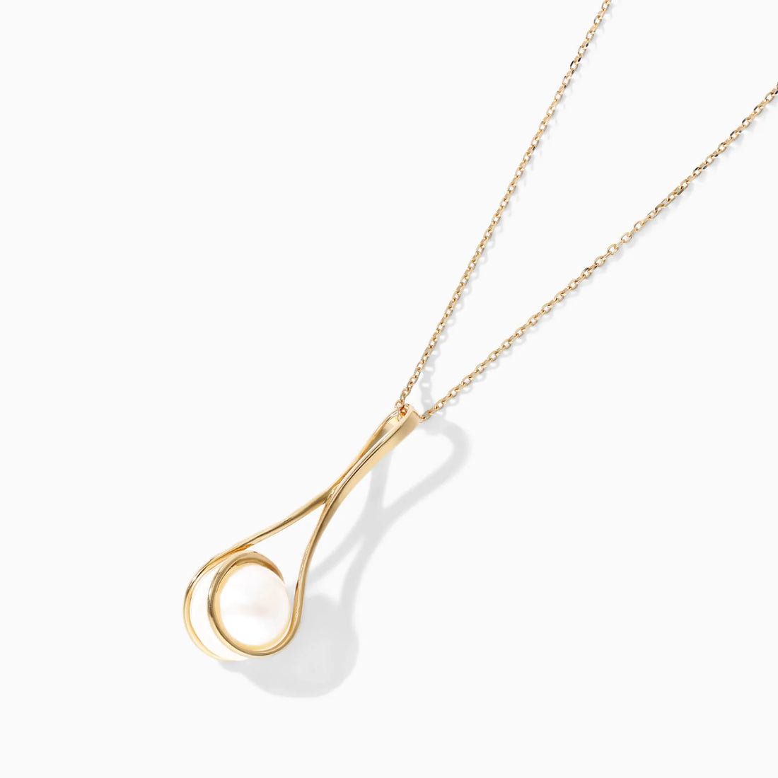 Corrente feminina em Ouro 18k perola luxo