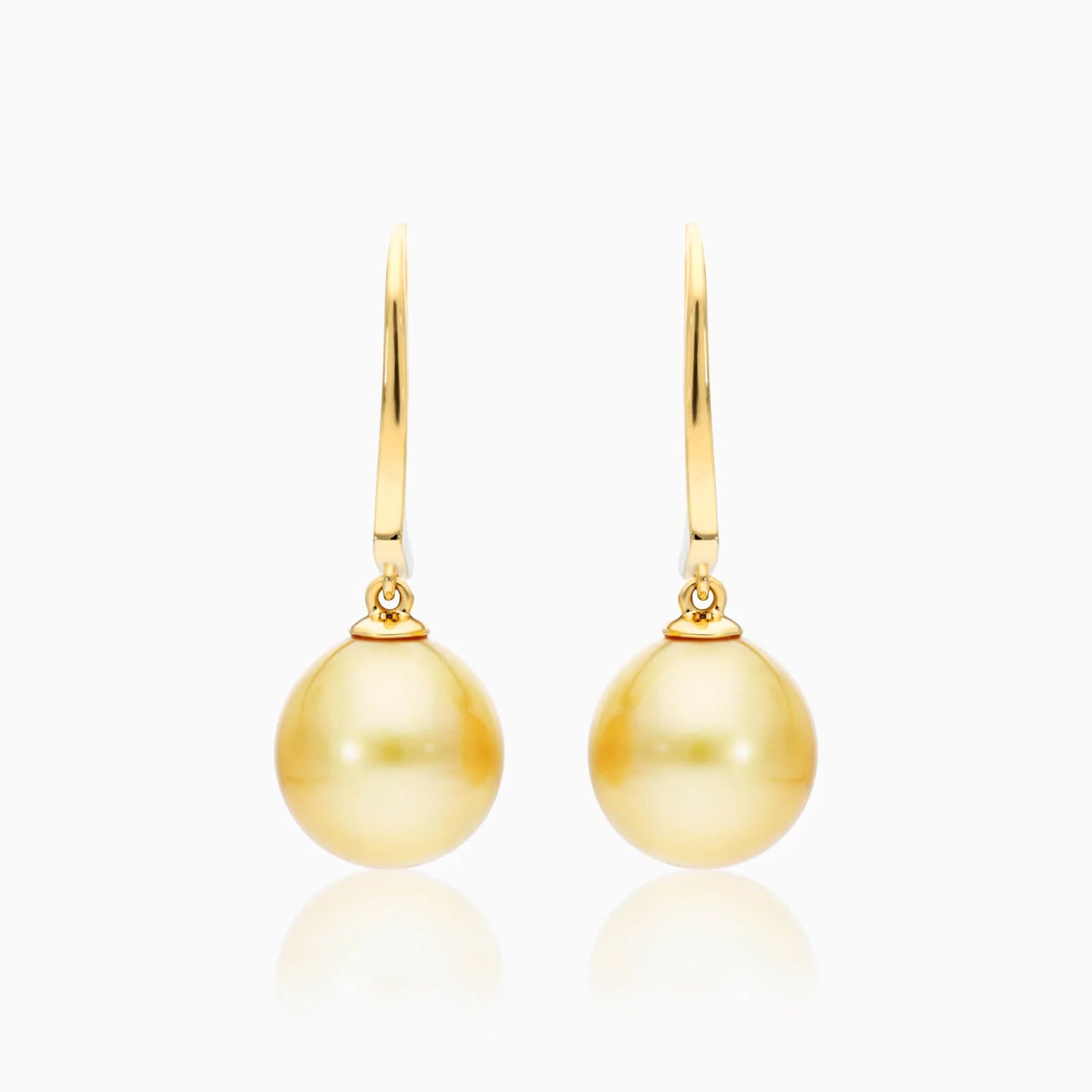 Brinco De Ouro 18k Feminino Perolas Cultivadas Dourada Luxo