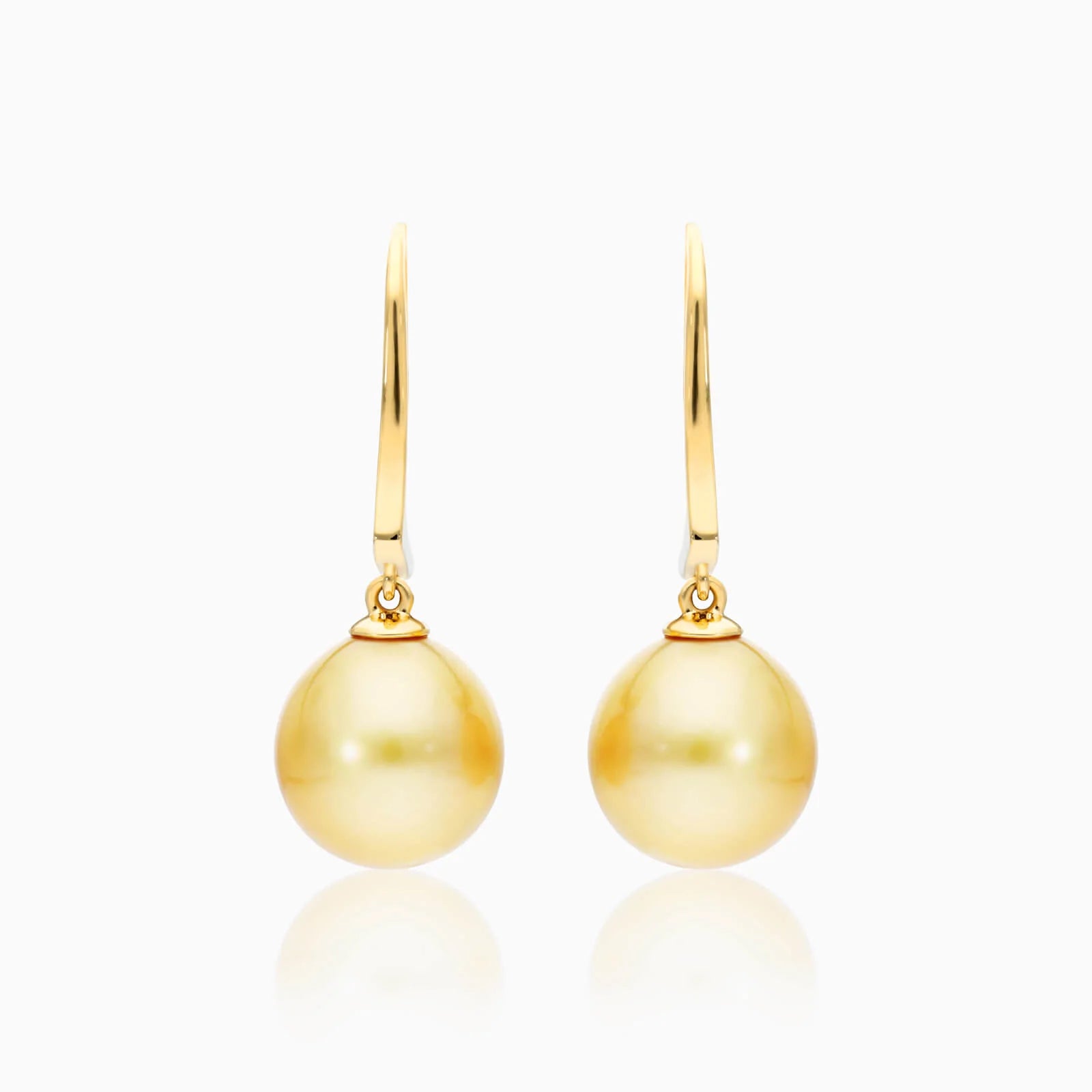 Brinco De Ouro 18k Feminino Perolas Cultivadas Dourada Luxo