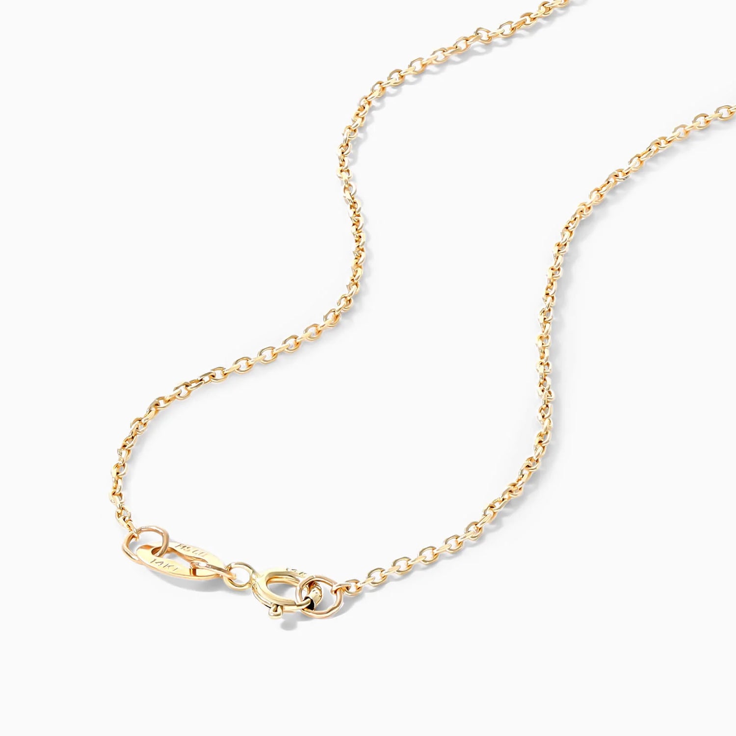 Corrente Feminina De Ouro Amarelo 18k C/ Pingente Argola Com Perola