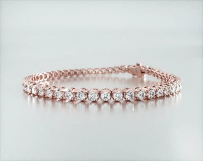 Pulseira Riviera de ouro diamantes legítimos 4 quilates