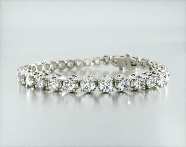 Pulseira Riviera de ouro diamantes legítimos 10 quilates