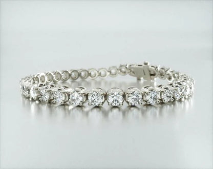 Pulseira Riviera de ouro diamantes legítimos 8 quilates