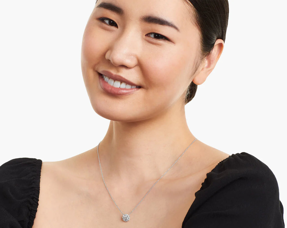 Colar Feminina Corrente  Ouro18k Solitario Diamante Luxo 70 pontos