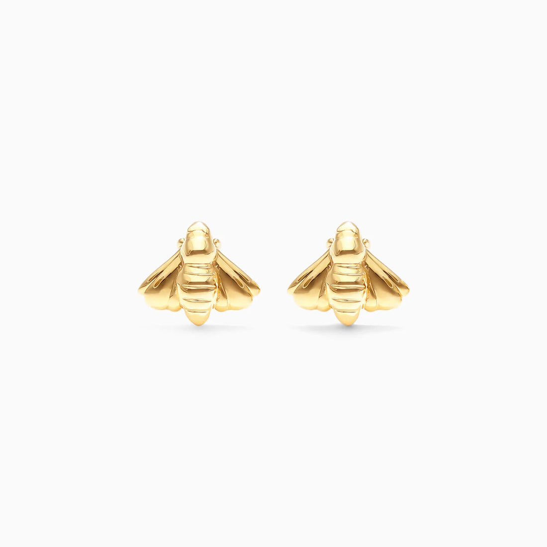 Brinco de Abelha em Ouro Amarelo 18k Luxo