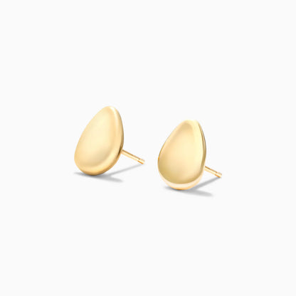 Brinco de Ouro 18k Feminino De Seixos