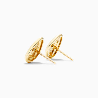 Brinco de Ouro 18k Feminino De Seixos