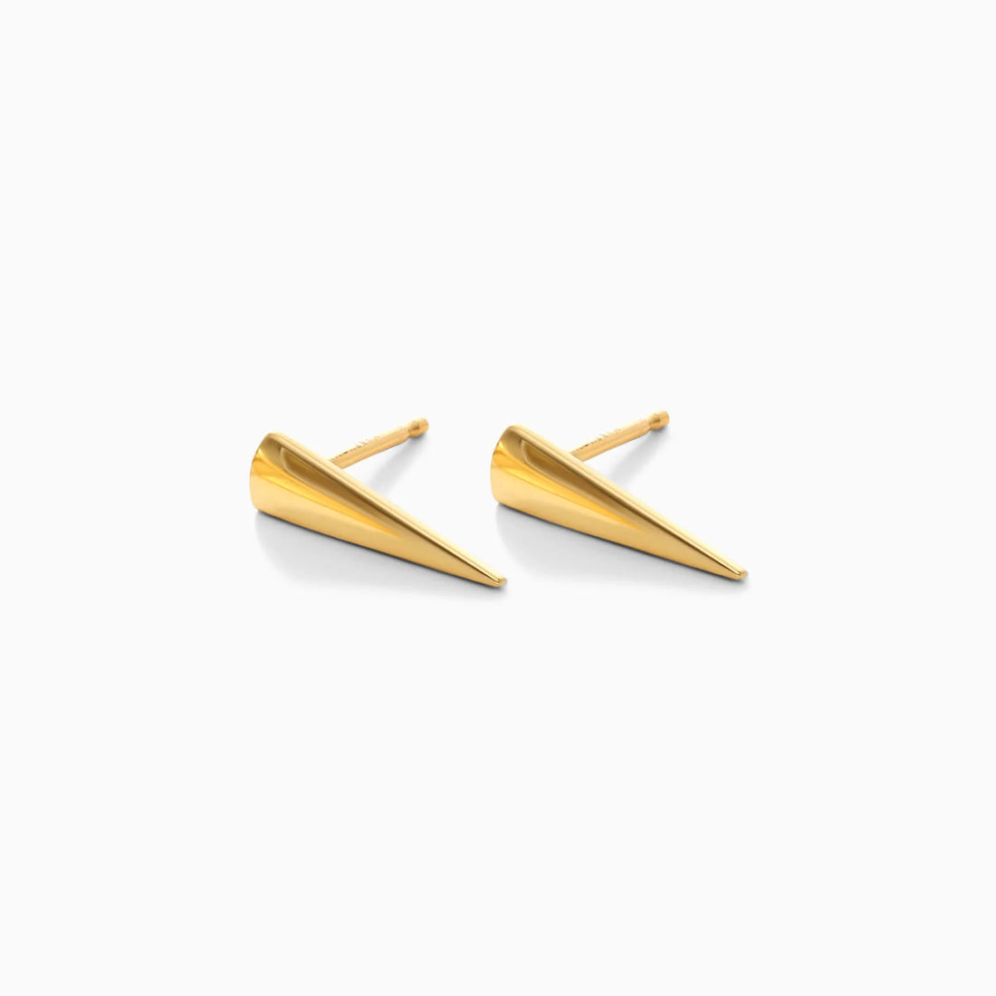 Brinco Triangulo de Ouro 18k de Luxo