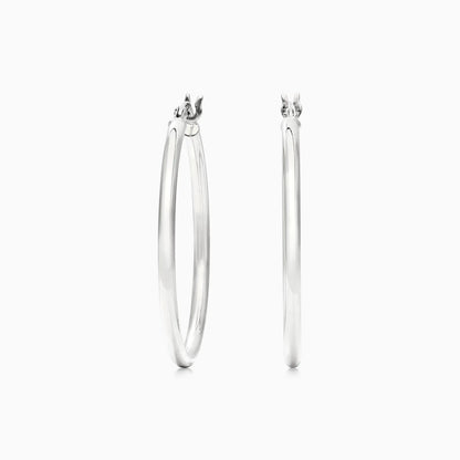 Brinco De Ouro 18k Argola De Luxo Padrao 3 cm