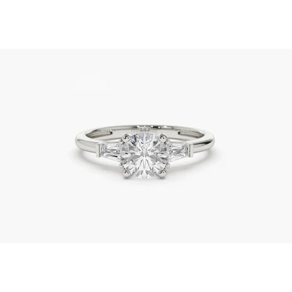 Anel Solitário De Ouro 18k Diamante Noivado 30 pts Luxo