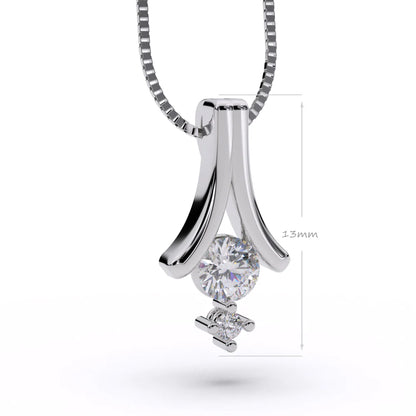 Corrente feminina de ouro 18k diamantes fine
