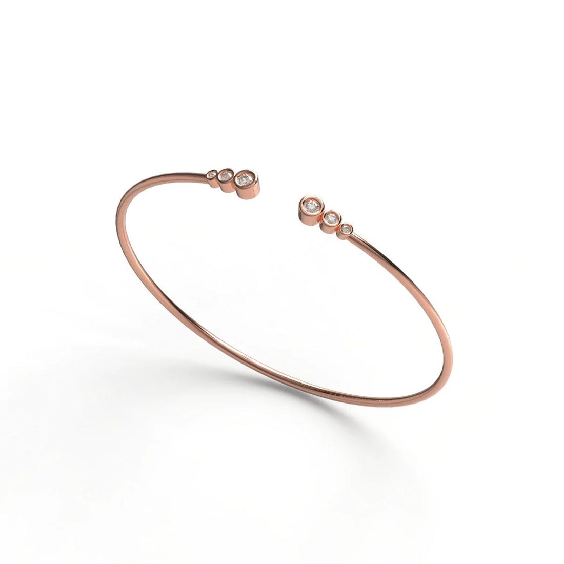 Pulseira Feminina de ouro 18k Bracelete diamantes