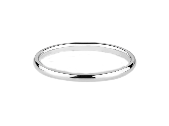 Aliança de noivado casamento ouro 18k 2 Gramas 2 mm tradiction