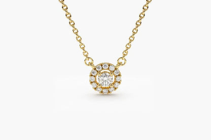 Corrente feminina ponto de luz Ouro Amarelo 18k  Diamantes