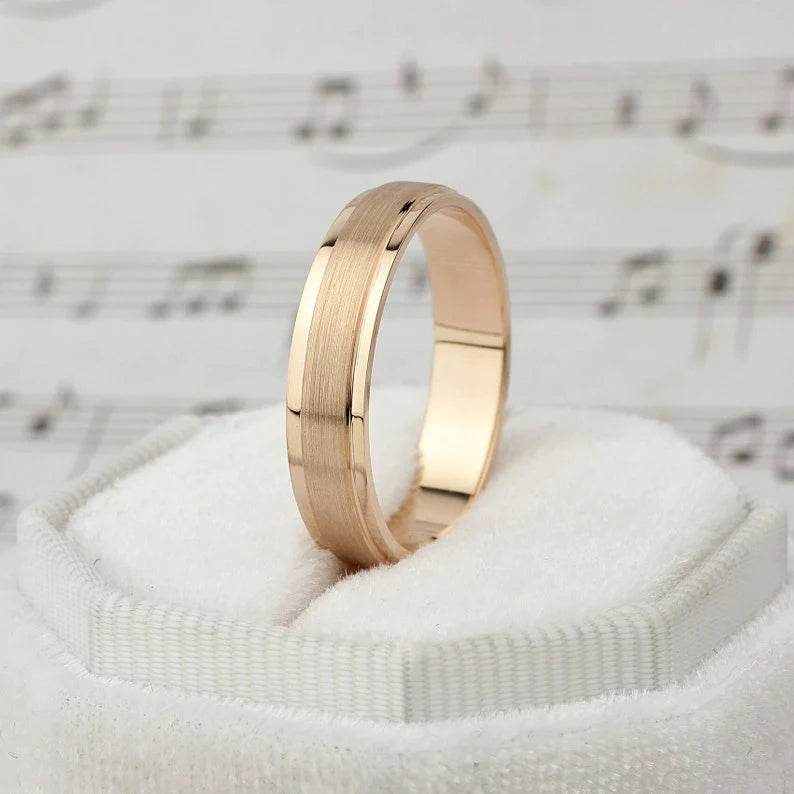 Par de Alianças de casamento noivado  ouro 18k diamante Flowers