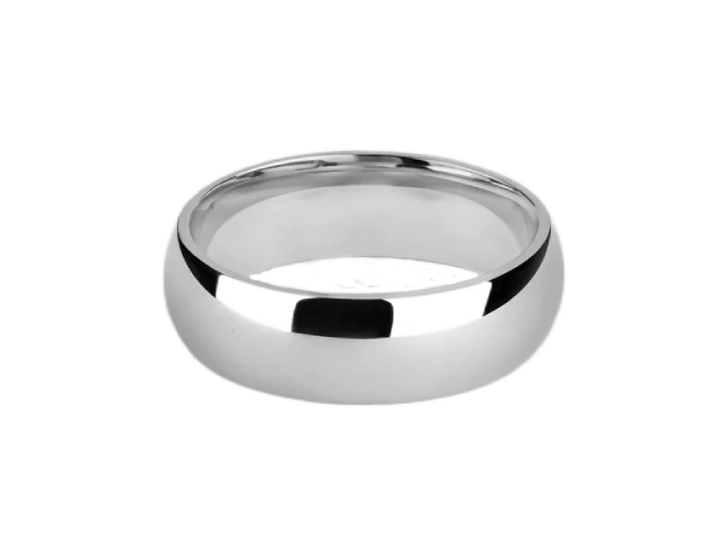 Aliança de noivado casamento ouro 18k 6 Gramas 6 mm tradiction